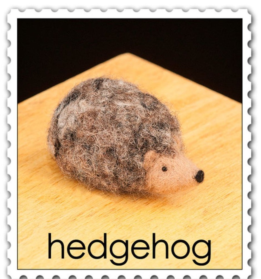 Arts & Crafts WoolPets | Woolpets Felting Kit: Hedgehog