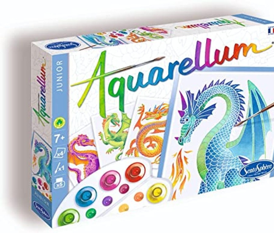 Arts & Crafts SentoSphere USA | Aquarellum Jr Dragons