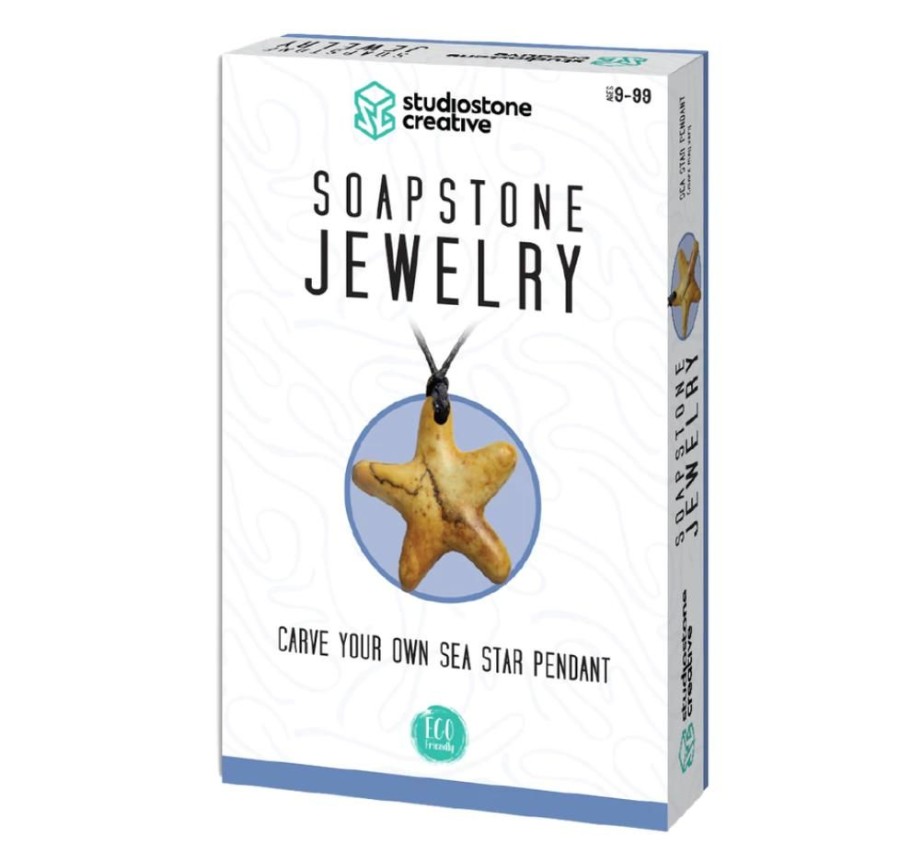 Lifestyle Studiostone Creative | Soapstone Jewelry Kit - Sea Star Pendant