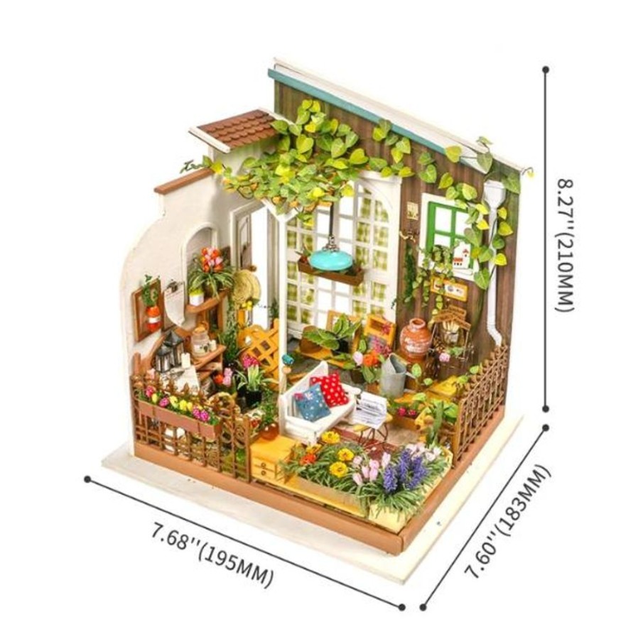 Lifestyle Hands Craft | Miller'S Garden - Diy Mini Dollhouse