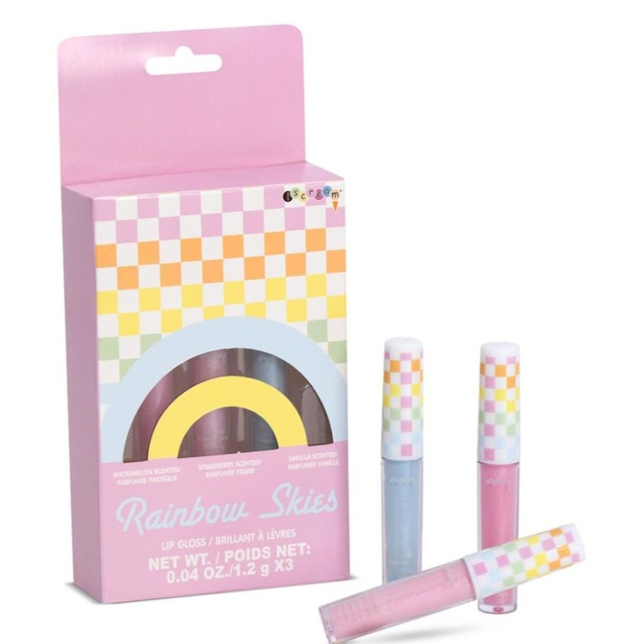 Lifestyle Iscream | Rainbow Skies Lip Gloss Trio