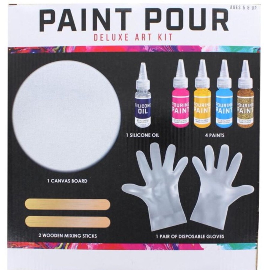 Arts & Crafts Anker Play Products LLC | Paint Pour Deluxe Art Kit