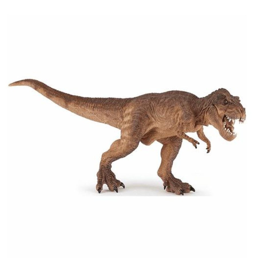 Figurines Hotaling Imports | Brown Running T-Rex