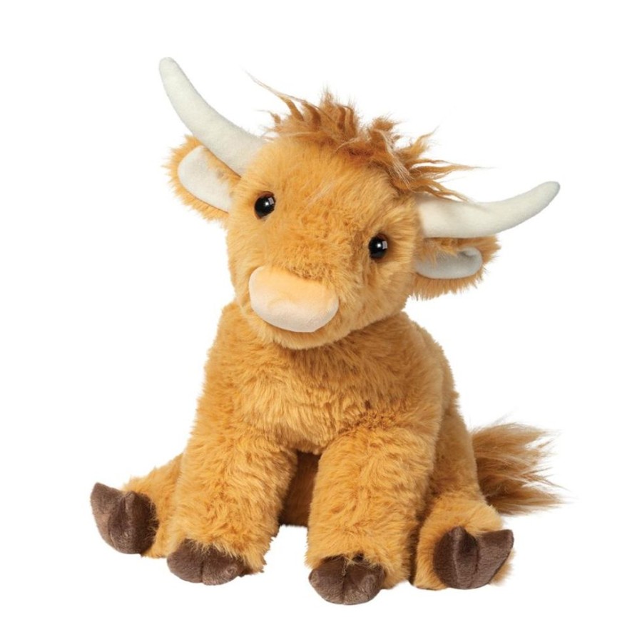 Plush & Puppets Douglas Cuddle Toys, Inc. | Scottie Highland Cow Softie