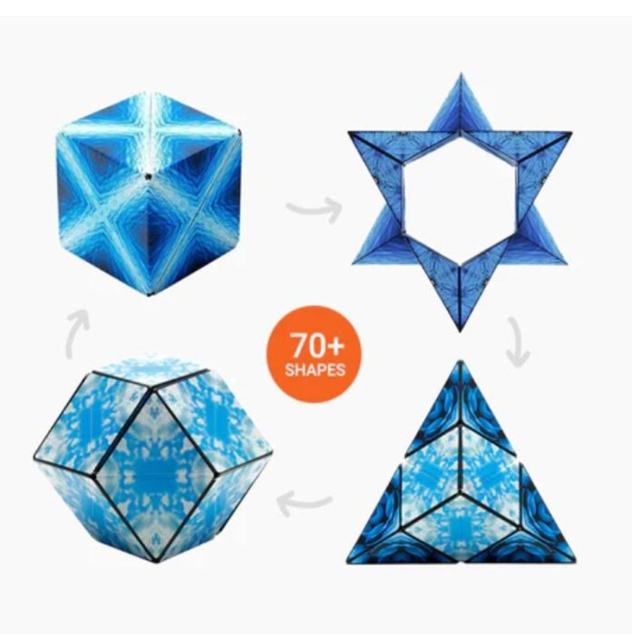 Lifestyle Fun in Motion Toys | Shashibo Cube Blue Planet