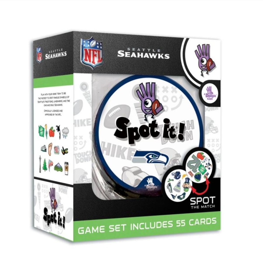 Games MasterPieces Puzzle Company | Seattle Seahawks Spot It!