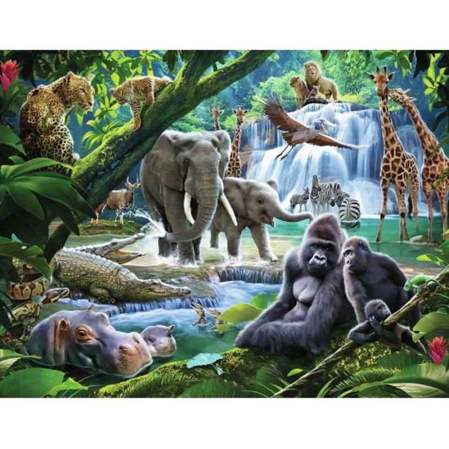 Puzzles Ravensburger | Jungle Animals 100Pc Puzzle