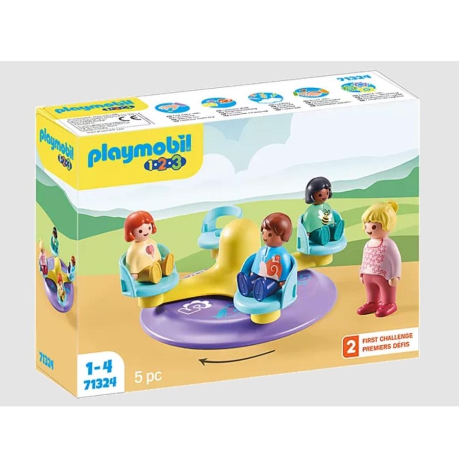 Pretend Play Playmobil USA, Inc. | Number-Merry-Go-Around 1.2.3