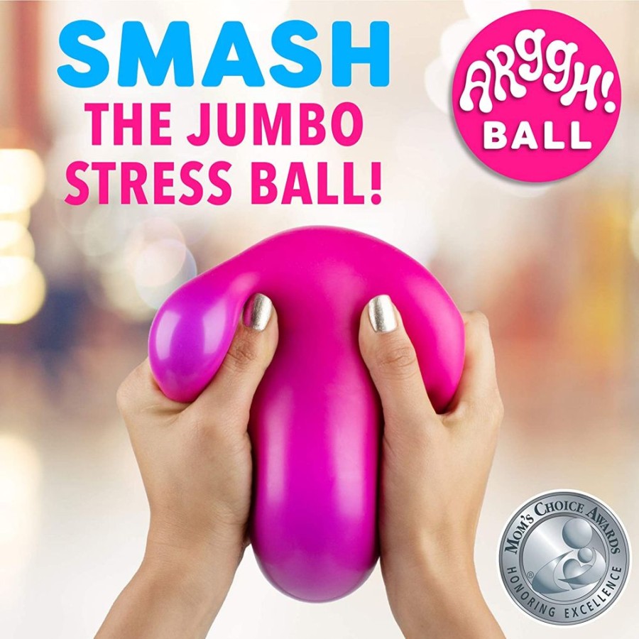 Novelty USA Toyz | Arggh Giant Sensory Stress Ball