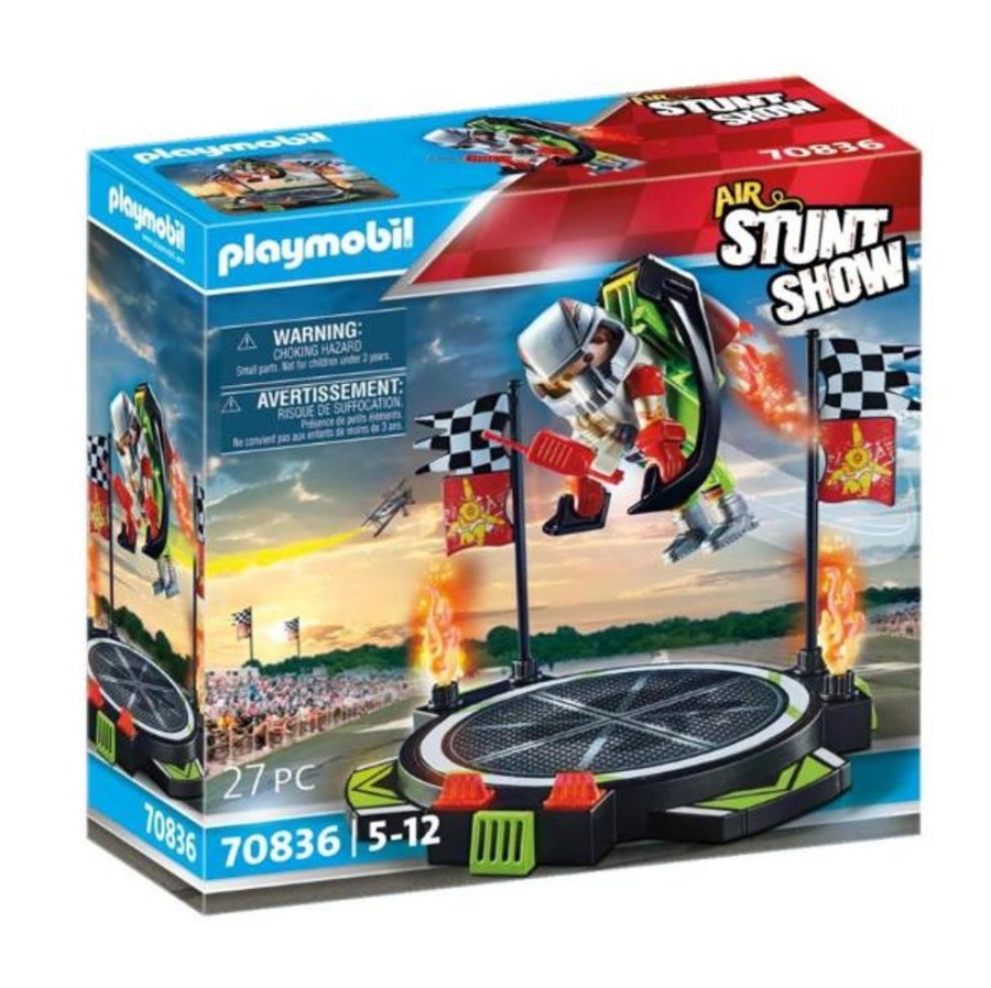 Pretend Play Playmobil USA, Inc. | Air Stunt Show Stuntman W/ Jetpack