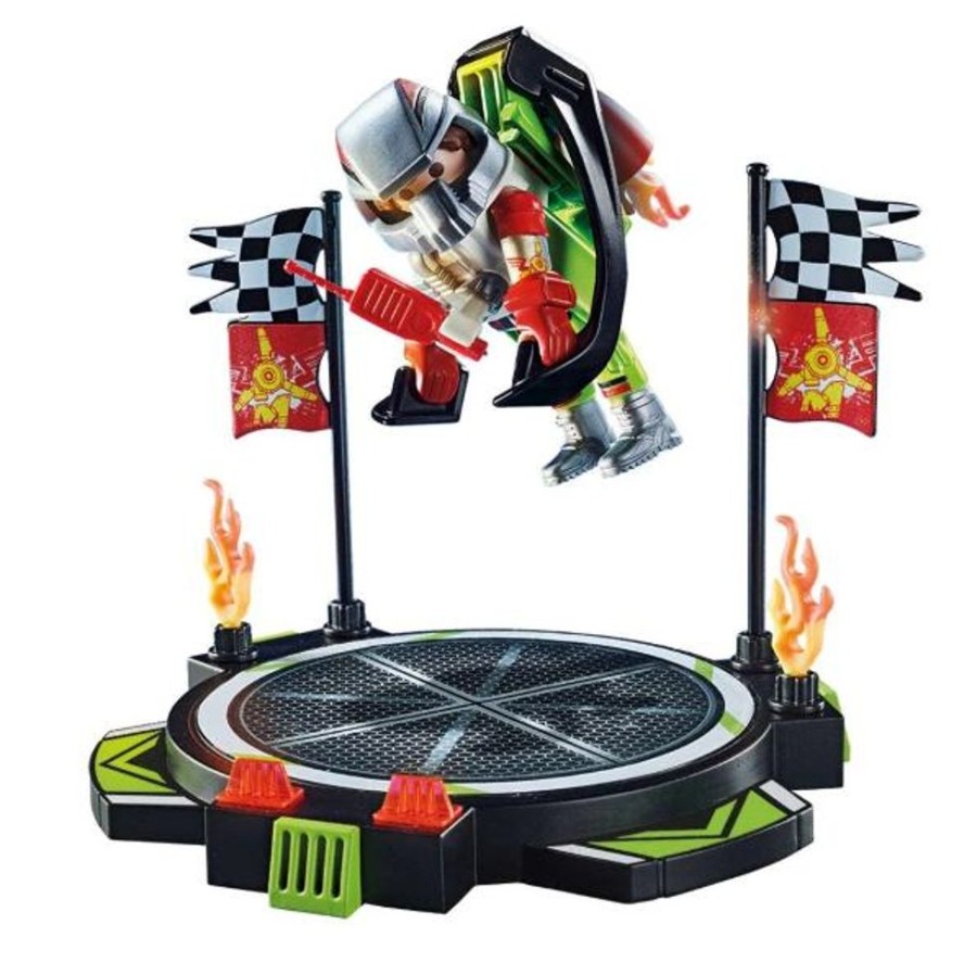 Pretend Play Playmobil USA, Inc. | Air Stunt Show Stuntman W/ Jetpack