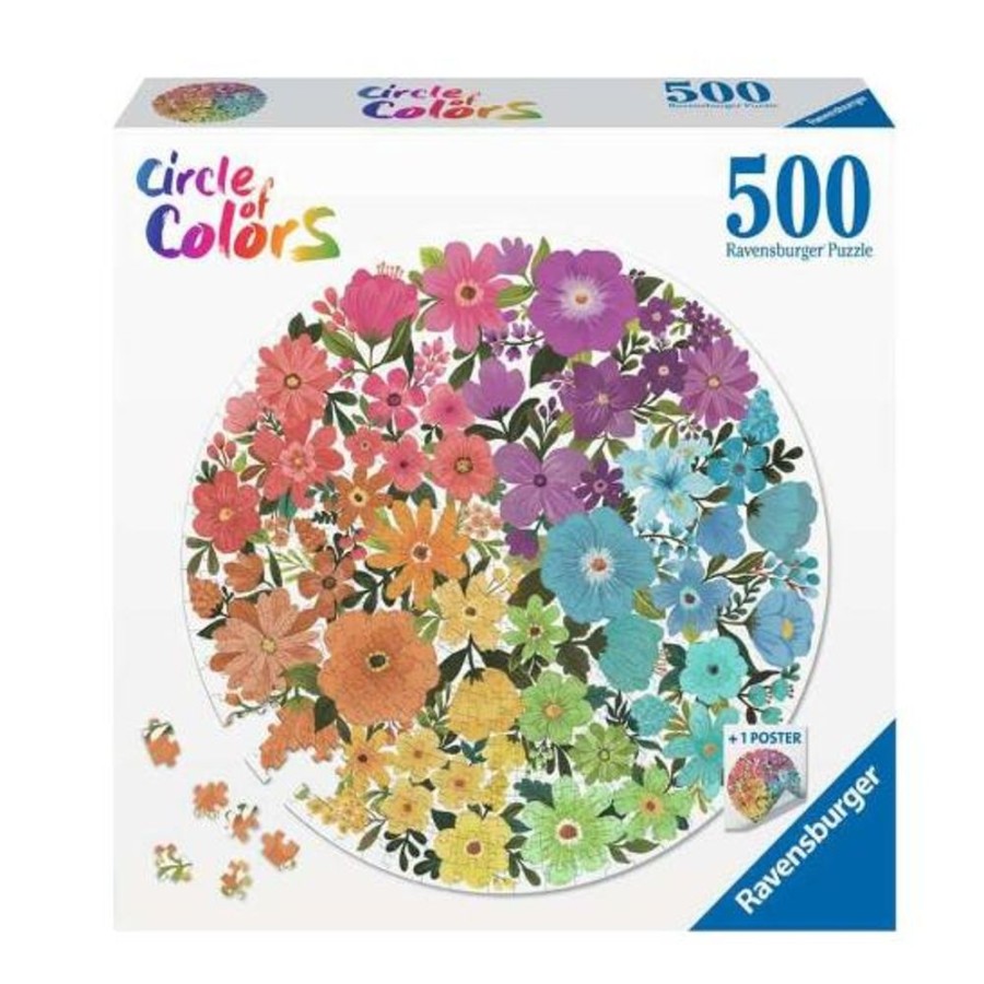 Puzzles Ravensburger | Flowers 500Pc Puzzle