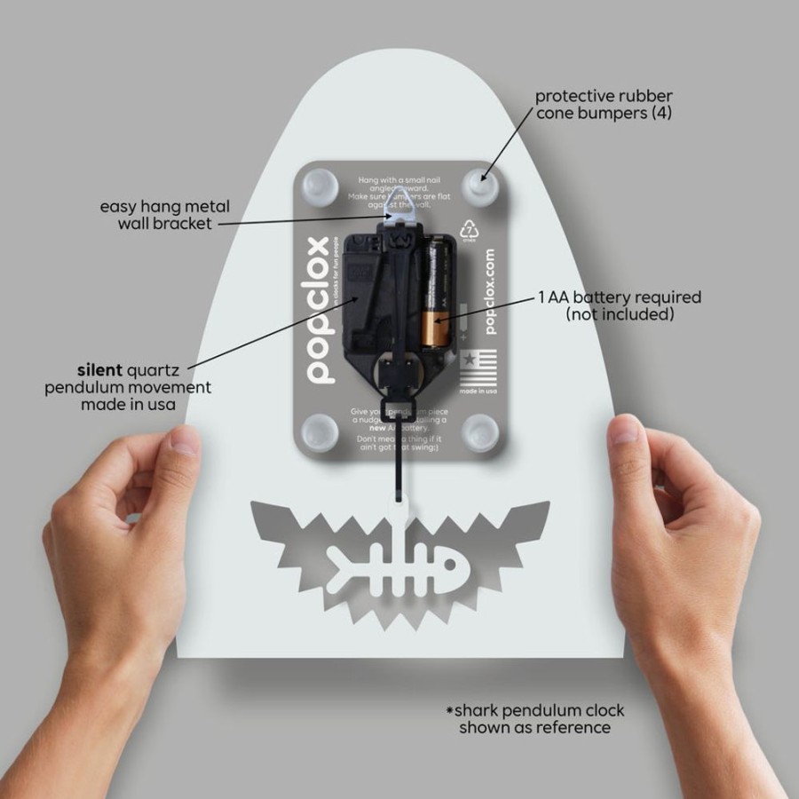 Lifestyle Modern Moose - Popclox | Popclox Robot Pendulum Clock