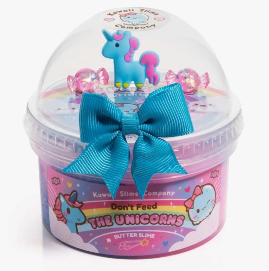 Novelty Kawaii Slime Company | Don'T Feed The Unicorns Butter Slime