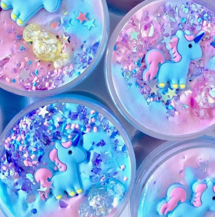 Novelty Kawaii Slime Company | Don'T Feed The Unicorns Butter Slime