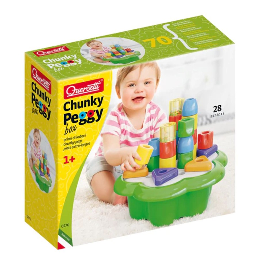 Infant & Toddler Quercetti | Chunky Peggy Box