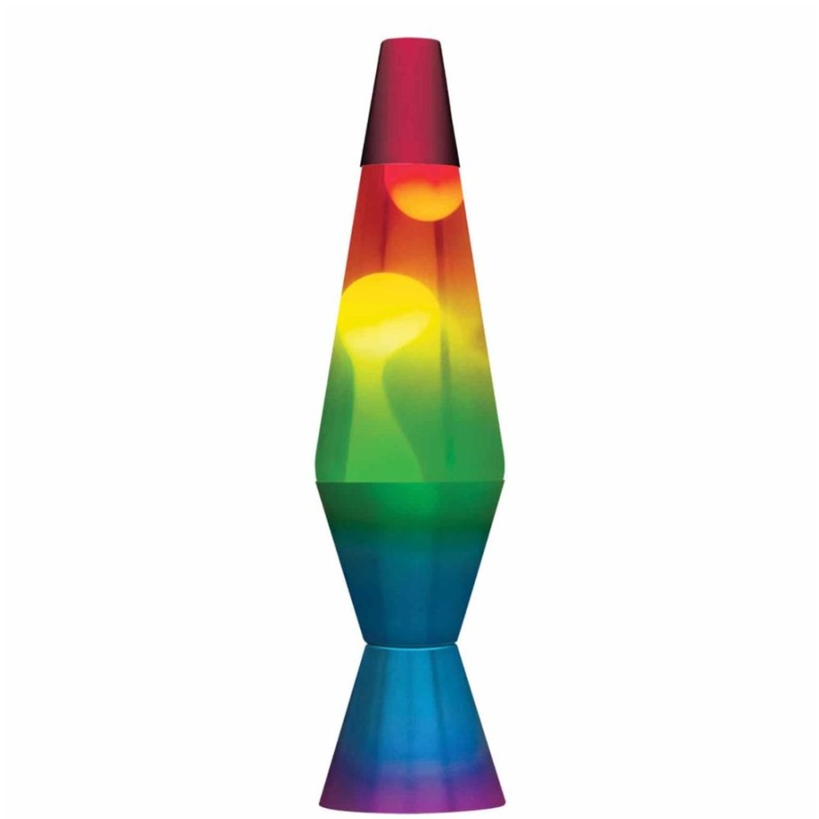 Lifestyle Schylling Associates, Inc. | Lava Lamp 14.5In - Rainbow Tricolor