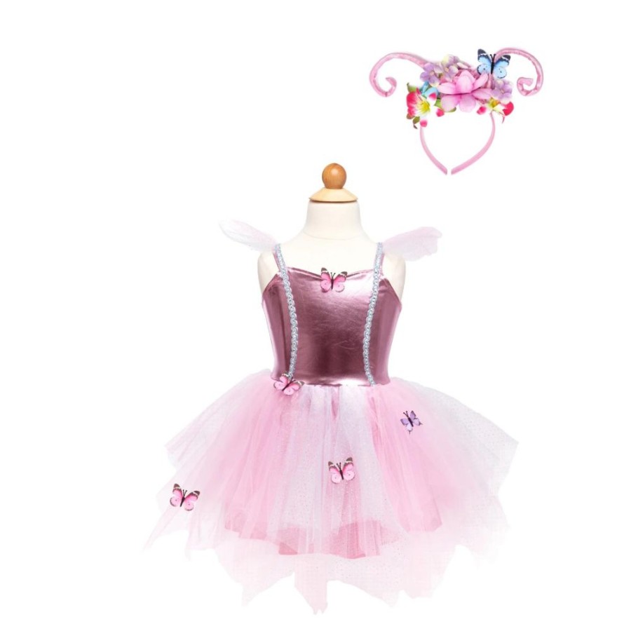 Pretend Play Creative Education of Canada | Woodland Butterfly Dress & Headpiece - Size 5-6