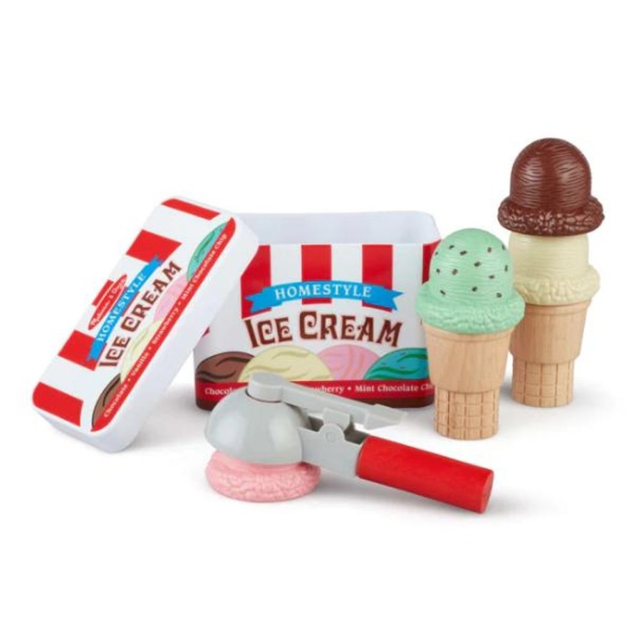 Pretend Play Melissa & Doug | Scoop & Stack Ice Cream Cone