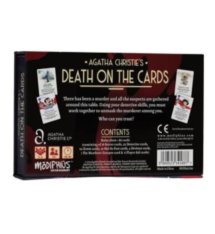 Games Asmodee dba Fantasy Flight Publishing | Agatha Christie: Death On The Cards