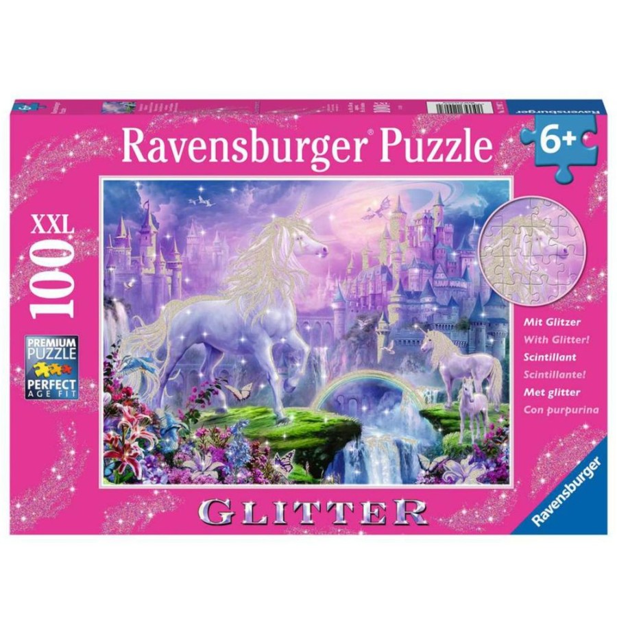 Puzzles Ravensburger | 12907 Unicorn Kingdom 100Pc