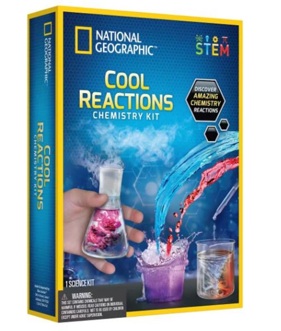 Science JMW Sales Inc dba Dr. Cool Science | Cool Reactions Chemistry Kit