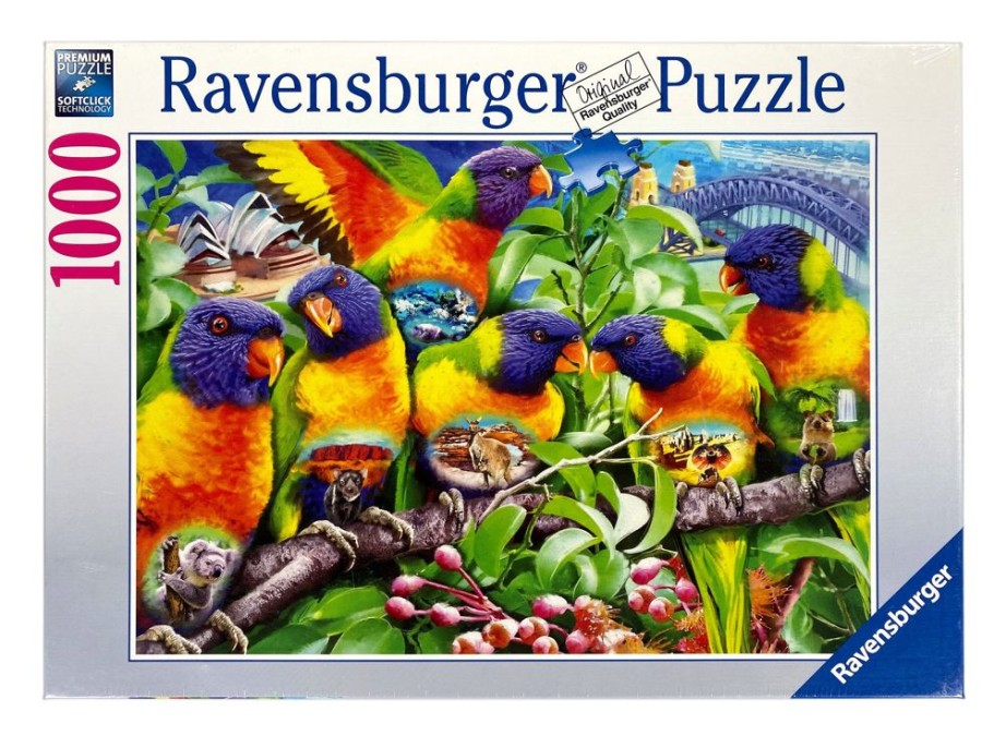 Puzzles Ravensburger | 16815 Land Of The Lorikeet 1000Pc Puzzle