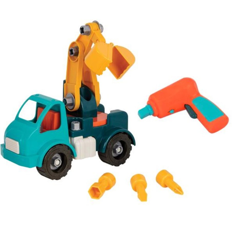 Vehicles US Toy Company | Battat Take Apart Crane