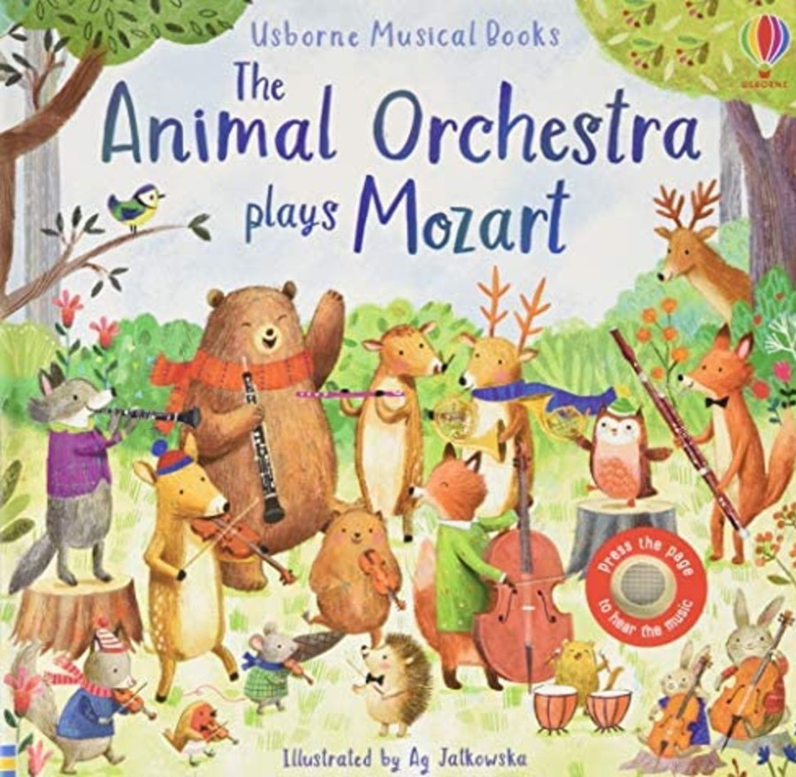 Books Educational Development Corporation | Animal Orchestra Plays Mozart Sound Book