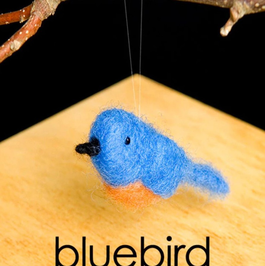 Arts & Crafts WoolPets | Bluebird Felting Kit - Easy