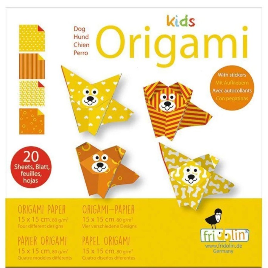 Arts & Crafts From There to Here | Kid'S Origami - Dog