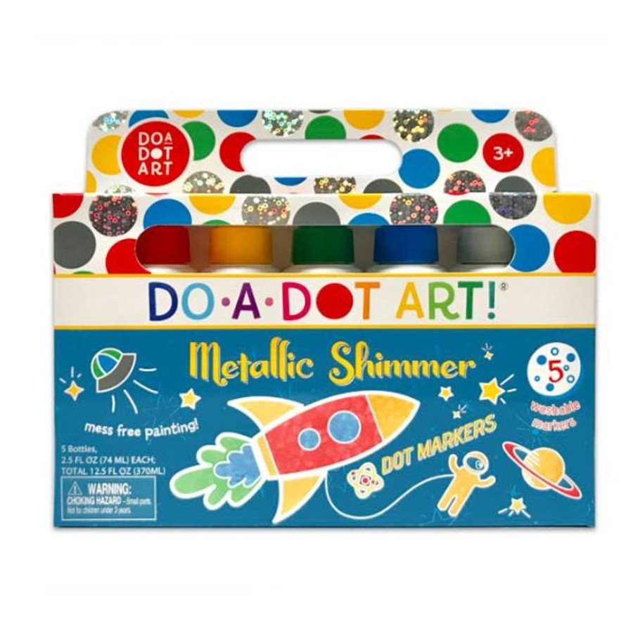 Arts & Crafts DO-A-DOT Art! | Do-A-Dot Art: Metallic Shimmer Dot Marker 5Pc