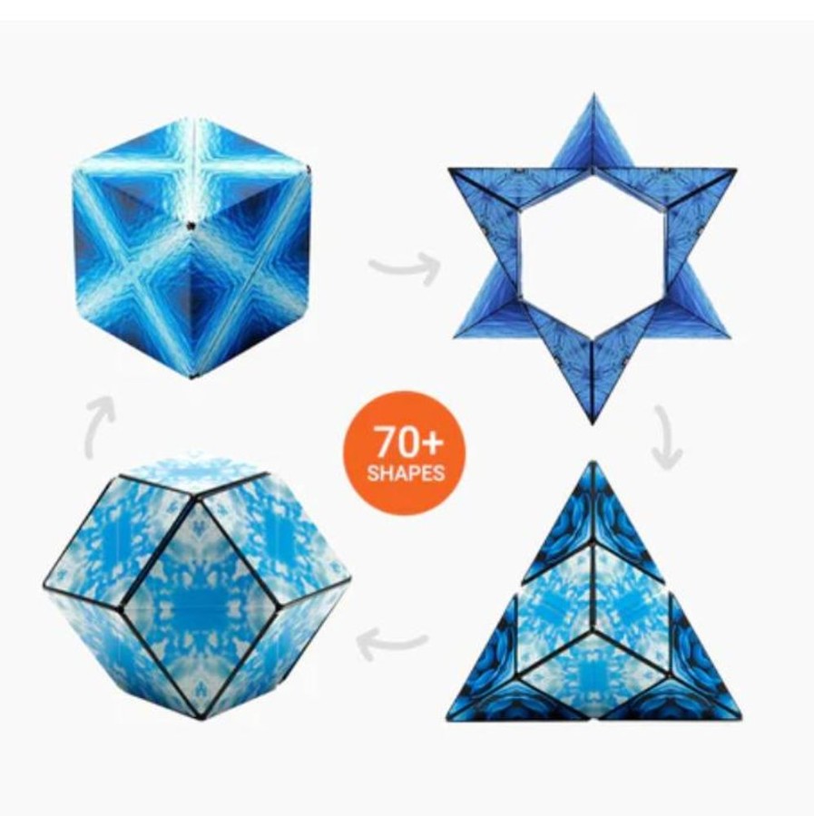 Novelty Fun in Motion Toys | Shashibo Cube Blue Planet