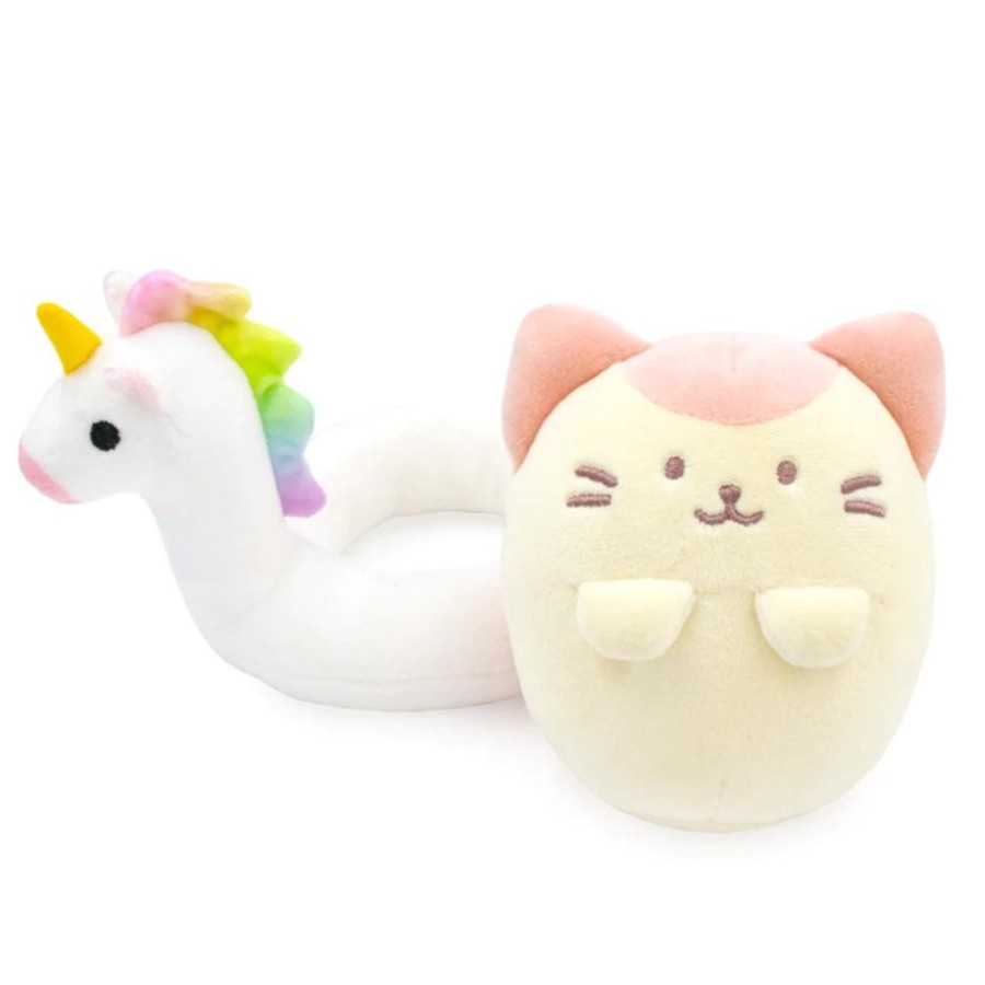 Plush & Puppets WS Licensing DBA Vision Source Sales | Anirollz Unicorn Floatie Kittiroll