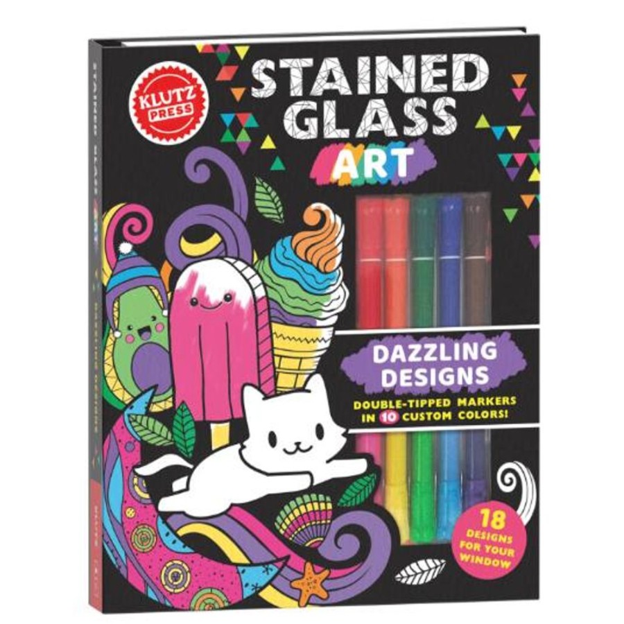 Arts & Crafts Klutz - Scholastic | Stained Glass Art Kit