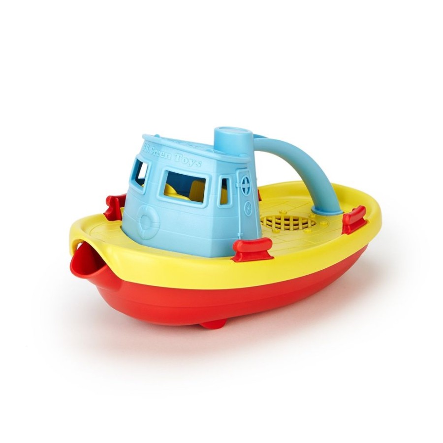 Vehicles Green Toys Inc | Green Toys Tugboat