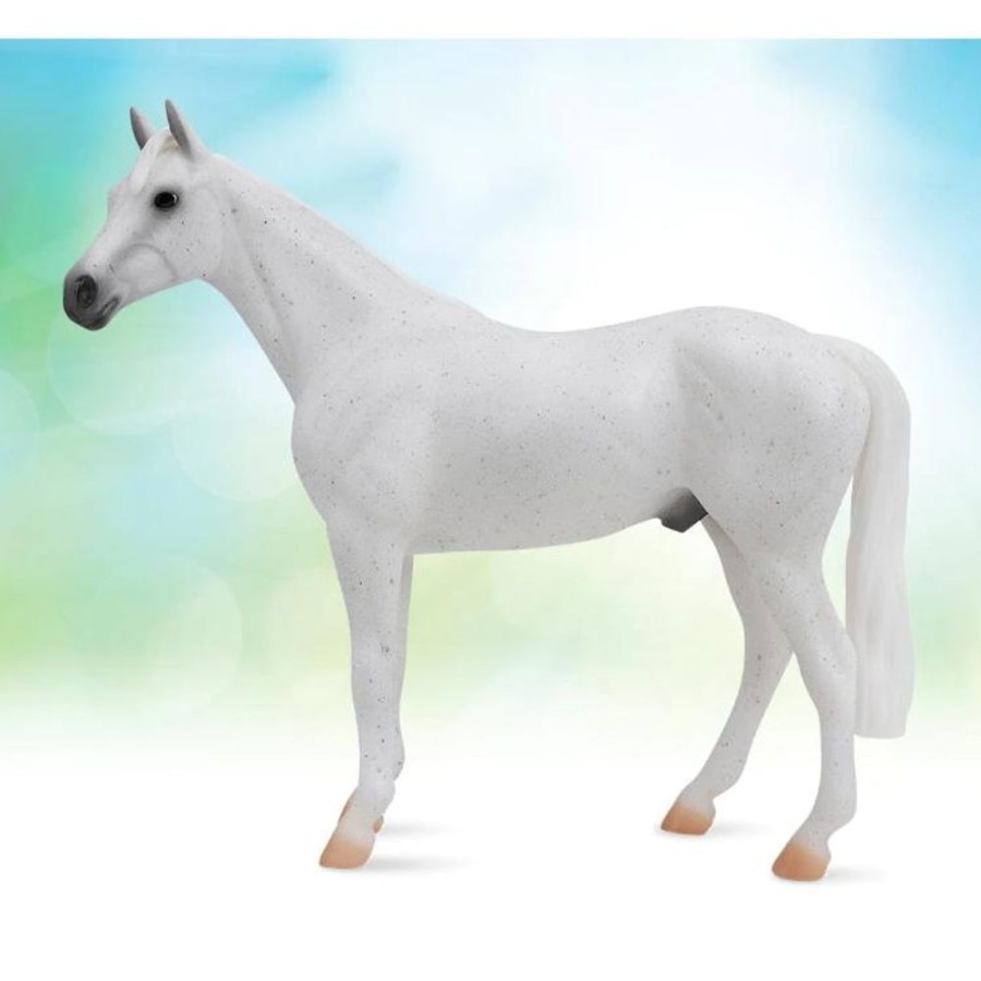 Figurines Reeves Intl. Inc. | Fleabitten Grey Thoroughbred Classic Horse