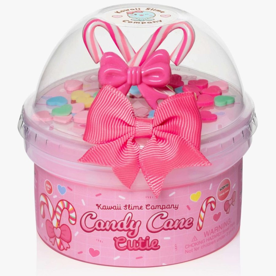 Novelty Kawaii Slime Company | Candy Cane Cutie Butter Slime