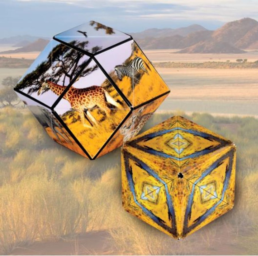 Novelty Fun in Motion Toys | Shashibo Cube Wild Savanna