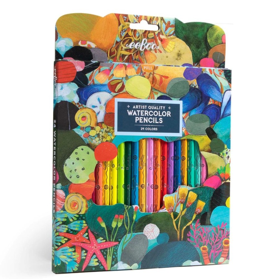 Arts & Crafts eeBoo | Tidepool Watercolor Pencils