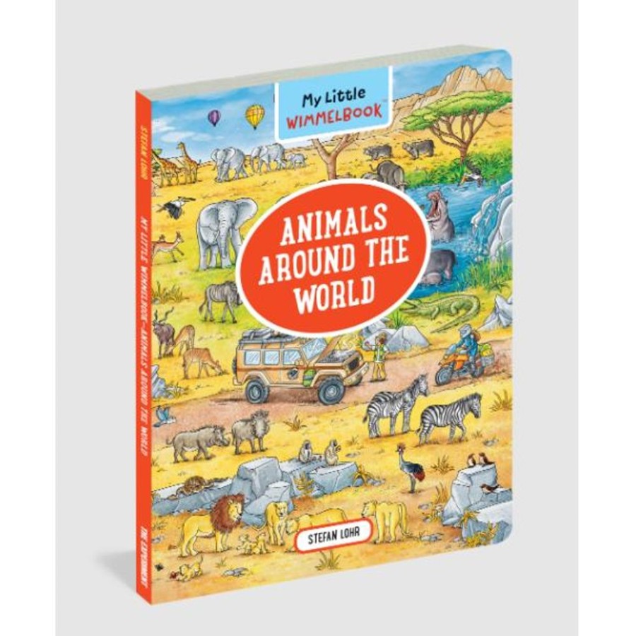 Books Workman Publishing Co | My Little Wimmelbook Animals Around The World