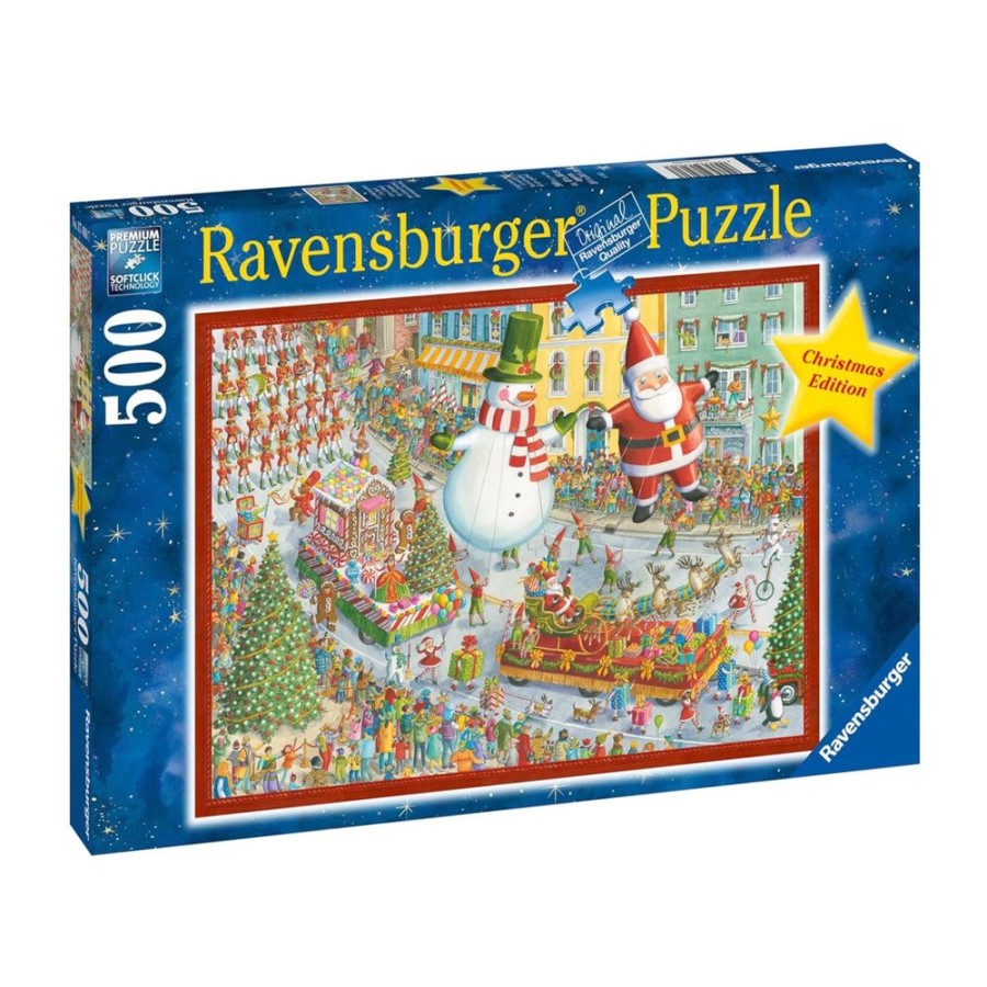 Seasonal Ravensburger | 17460 Here Comes Christmas 500 Pc