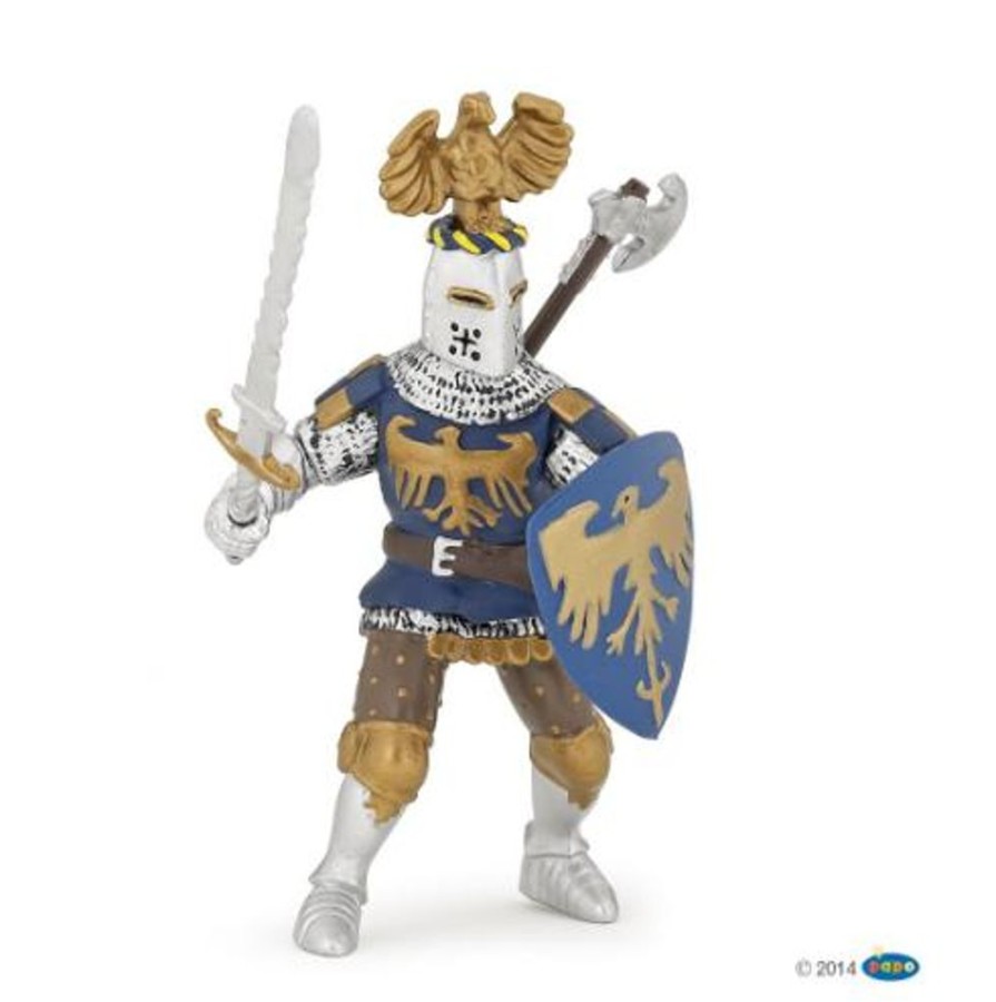 Figurines Hotaling Imports | Crested Blue Knight