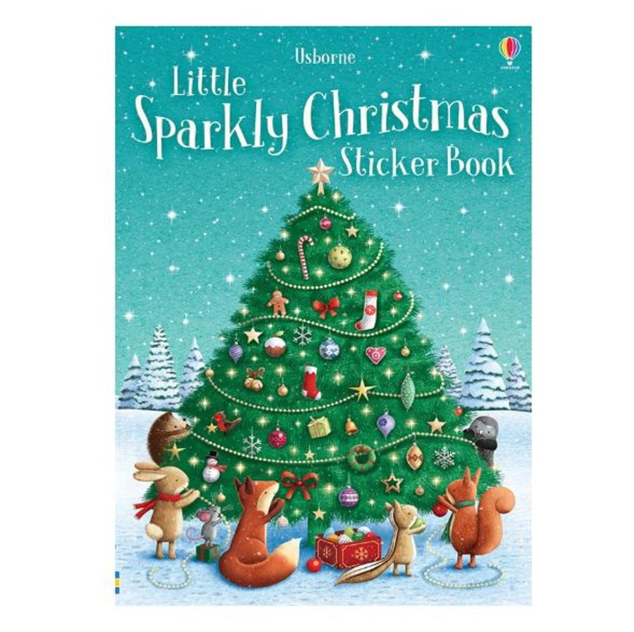 Seasonal Educational Development Corporation | Little Sparkly Christmas Trees Sticker Book