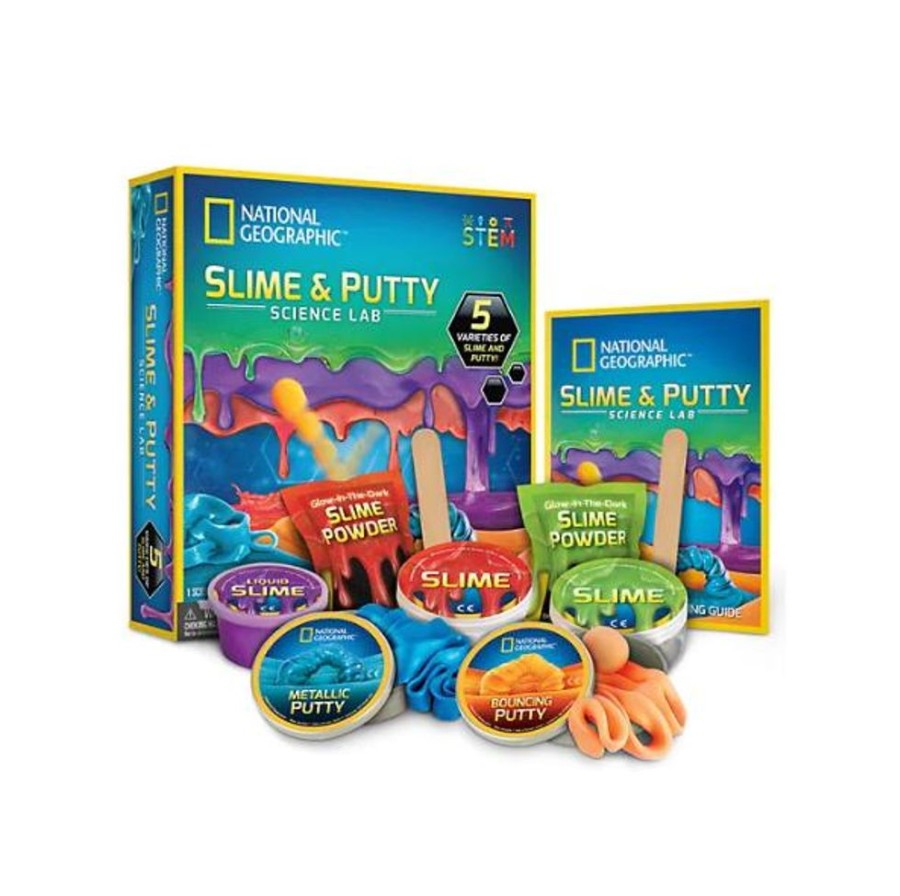 Science JMW Sales Inc dba Dr. Cool Science | National Geographic Slime & Putty Science Lab