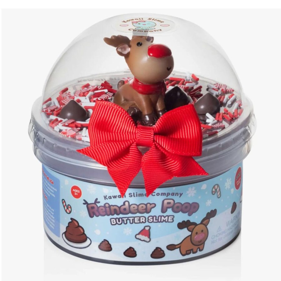 Novelty Kawaii Slime Company | Reindeer Poop Butter Slime