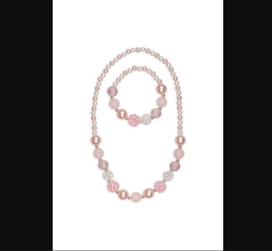 Pretend Play Creative Education of Canada | Pinky Pearl Necklace Set