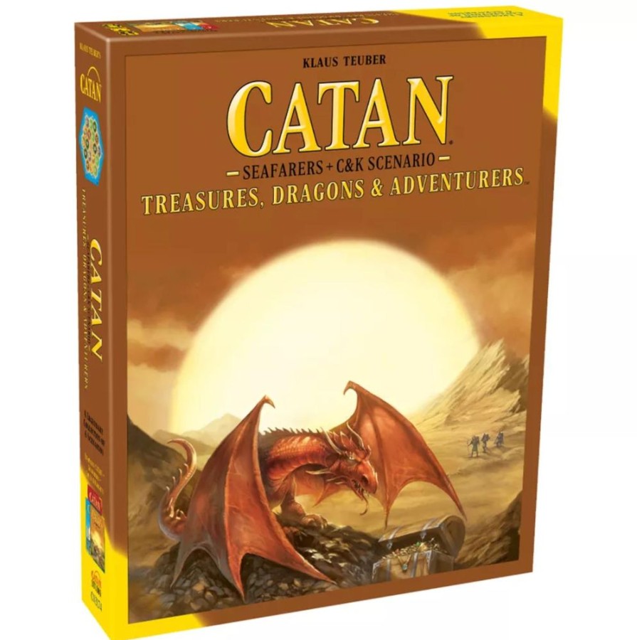 Games Asmodee dba Fantasy Flight Publishing | Catan - Treasures, Dragons & Aventures