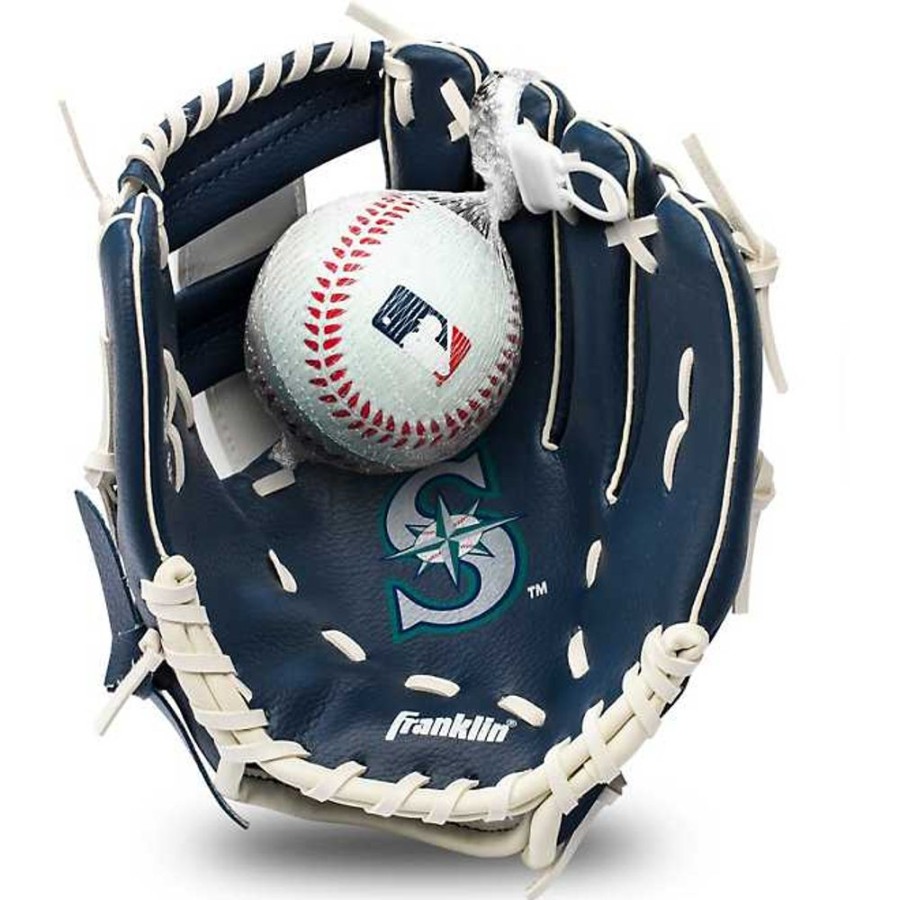 Active & Outdoor Franklin Sports | Mariners Ball And Glove Set