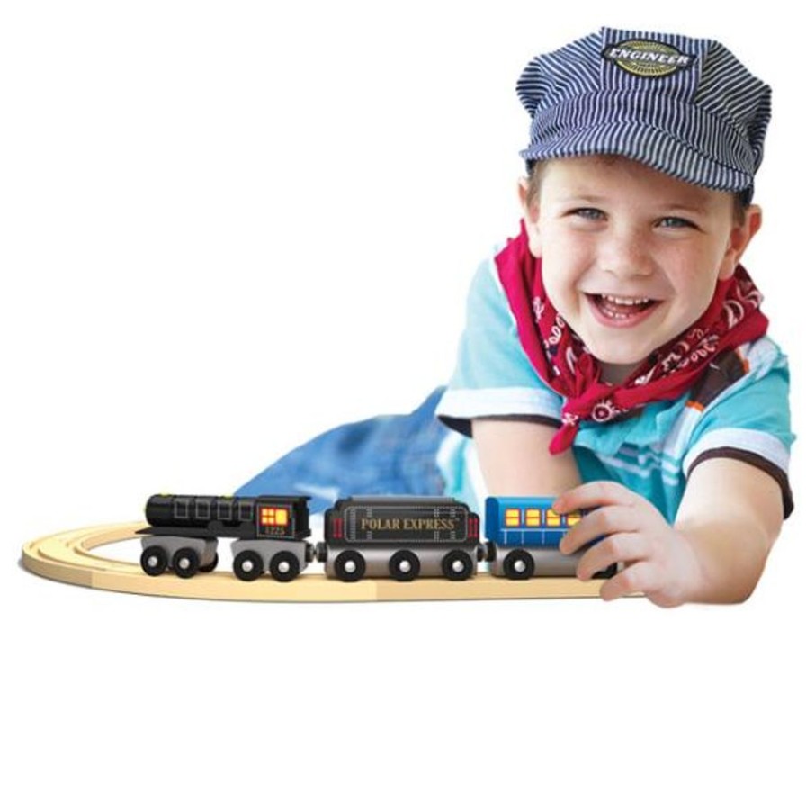 Vehicles MasterPieces Puzzle Company | Polar Express Wood Train Set